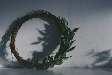 simple wreath DIY
